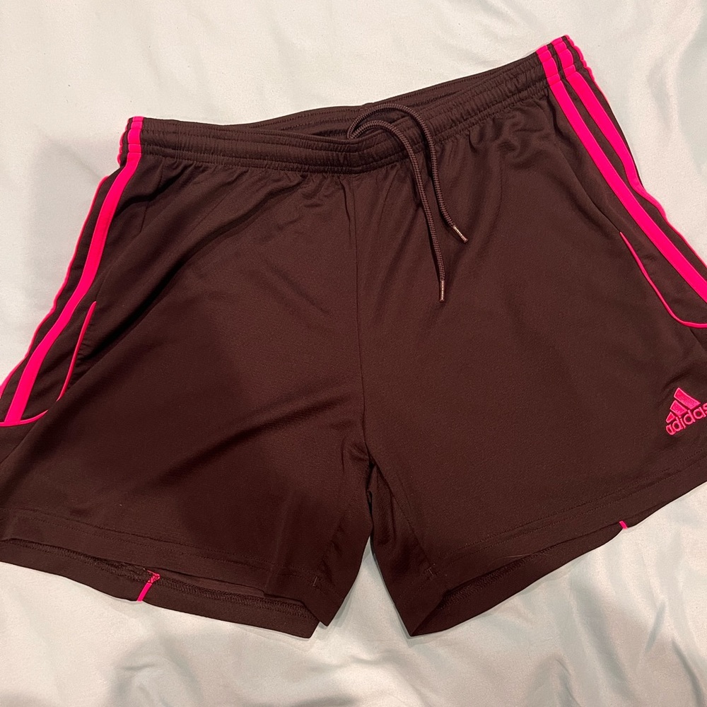 Woman’s black adidas shorts